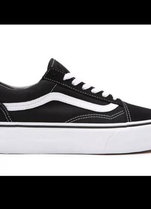 Кеди vans old skool platform2 фото