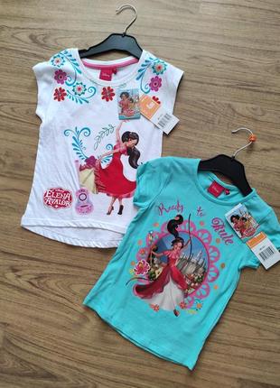 Детский набор футболки р.104,110,116 принцесса олена disney1 фото