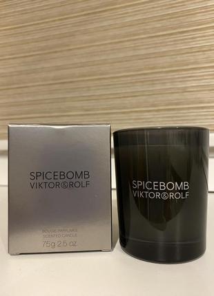 Viktor & rolf spicebomb свічка 75 грам