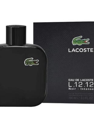 Мужская туалетная вода lacoste eau de lacoste l.12.12 noir intense 100 мл