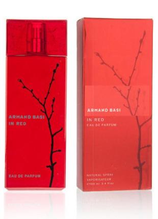 Жіноча парфумована вода armand basi in red eau de parfum 100 мл