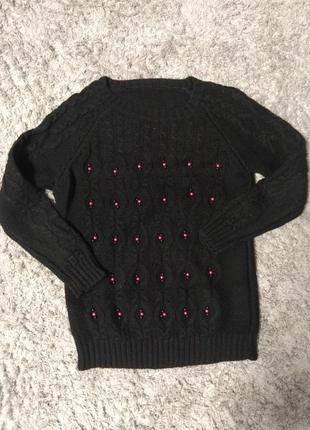 Вязаный свитер свитер свитер