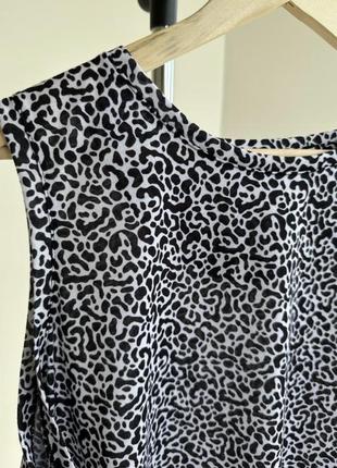 Майка блузка в леопардовый принт marc spencer2 фото