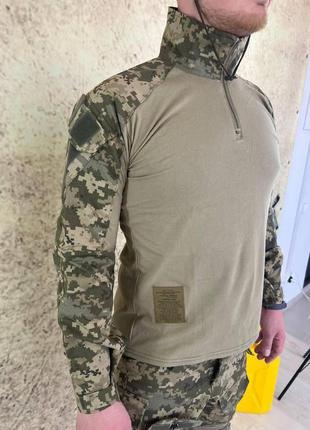 Літня тактична військова форма піксель рип стоп зсу літо з наколінниками, одяг вск,...