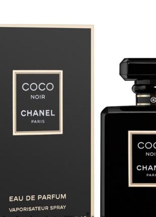 Парфюмированная вода женская coco noir 100 ml