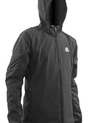 Мужская демисезонная куртка adidas techfit th hood1 фото