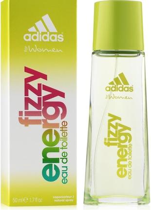 Adidas fizzy energy туалетная вода 50 мл