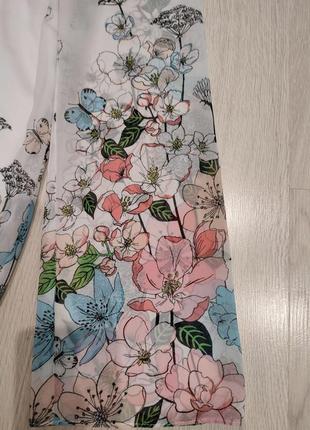 Невероятное платье в цветочный принт, f&f, р. 10/38/м5 фото