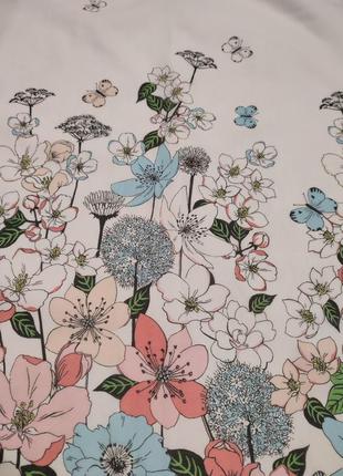 Невероятное платье в цветочный принт, f&f, р. 10/38/м6 фото