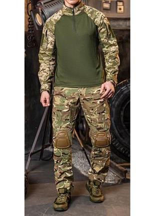 Сорочка убакс та штани з наколінниками військові армійські зсу