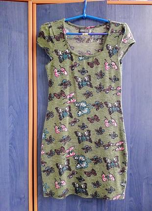 Сукня в метелика apricot 3