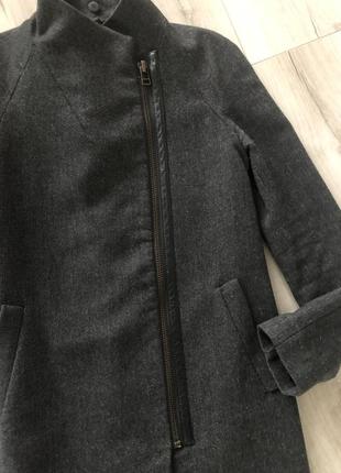 Стильное пальто шерсть манго6 фото