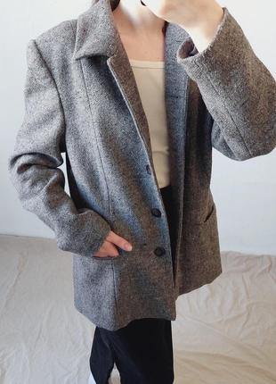 Пиджак мягкий винтажный, легкое пальто2 фото