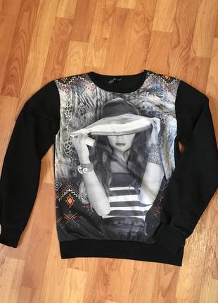 Стильний світшот светр, кофта туреччина