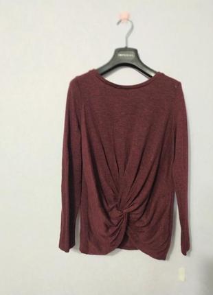 Кофта с драпировкой