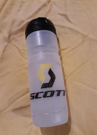 Фляга scott logo bottle
750 мил для воды бутылка спортивная