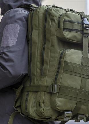 Армейский рюкзак тактический. рюкзак хаки. рюкзак тактичний. рюкзак хакі3 фото