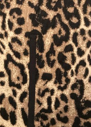 Платье в леопардовый принт marc cain6 фото