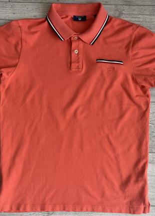 Поло\футболка gant coral pique pocket polo