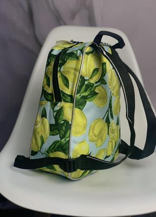 Мвси рюкзак с принтом лимона3 фото