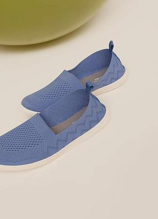 Женские слипоны lora синие
