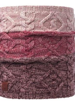 Шарф buff knitted neckwarmer comfort nuba heather rose (1033-bu 1855.557.10)
