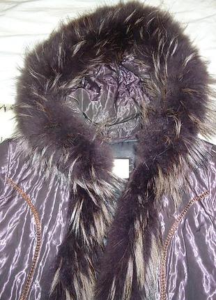 Куртка зимова на підстібці з кролика,хутро і підстібка знімається