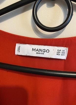 Сукня mango, червоного кольору5 фото