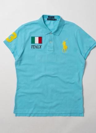 Ralph lauren the skinny polo shirt wmns женское поло
