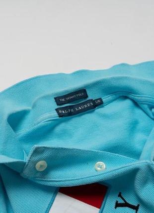 Ralph lauren the skinny polo con shirt wmns жіноче поло9 фото