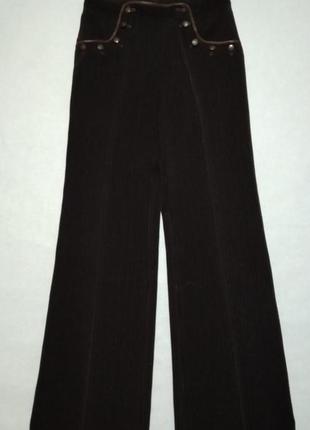 Брюки классические с высокой посадкой