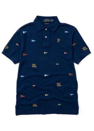 Polo ralph Estonada custom slim fit t-shirt мужское поло