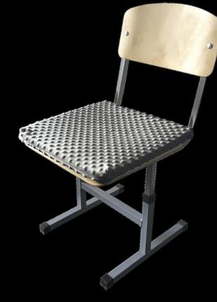 М'яка подушка 38×38 та чохол з бавовни на стілець 38×19 для школяра | індивідуальне пошиття8 фото