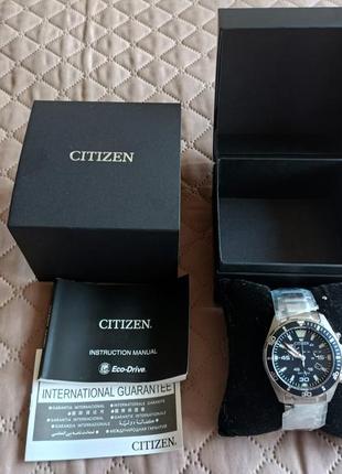 Citizen at2431-87l cal. h500 eco drive3 фото