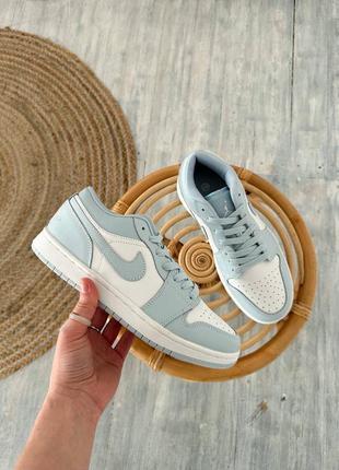 Кроссовки air jordan 1 low sky