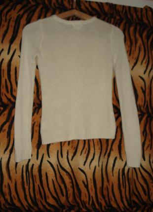 Супер кофта кремового кольору"river island"р. 6