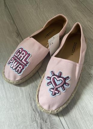 Эспадрильи женские h&m divided