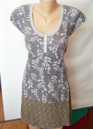 Мягкая вязанная котоновая летняя кофточка в серых оттенках next1 фото
