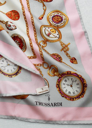 Шовкова хустка платок trussardi2 фото