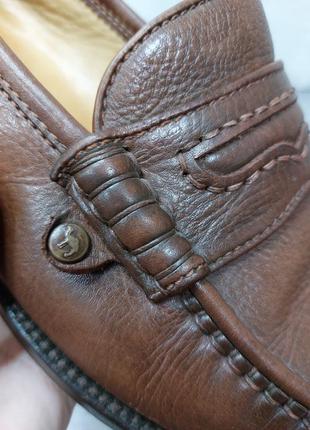 Туфли лоферы коричневые camel boots8 фото