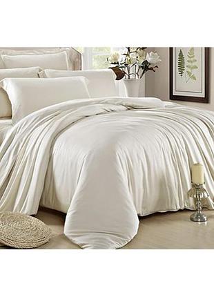 Постельное белье milk champagne premium сатин однотон