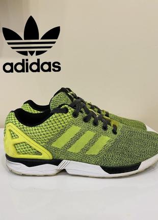 Кросівки nero adidas originals zx flux torsion weave yellow 42,5/27 оригінал