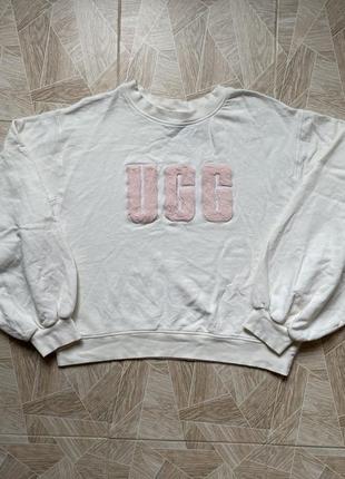 Свитшот ugg big wool logo sweatshirt