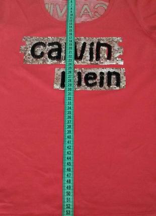 Яркая футболка calvin klein8 фото