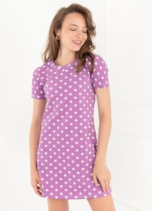 Стильная ночнушка с рисунком мягкая ночная рубашка туника платье домашнее с рисунком4 фото