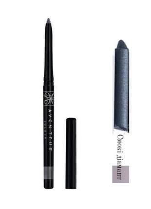 Мерехтливий олівець для очей avon smokey diamond смокі діамант 0.28 г1 фото