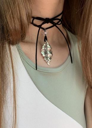 Чокер с бантиком