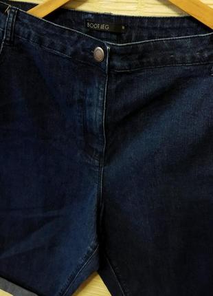Синие джинсовые шорты3 фото
