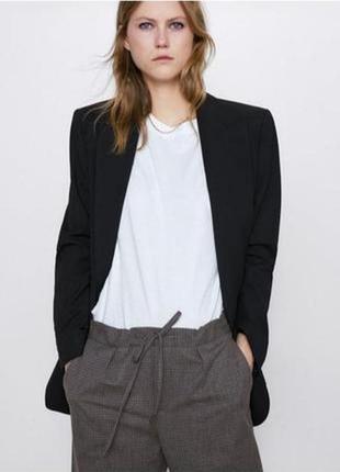 Брюки в клітинку zara