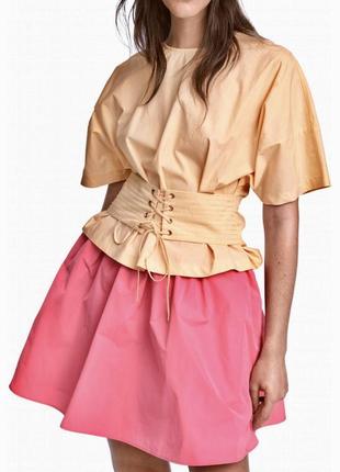 Пышная шикарная розовая малиновая юбка6 фото